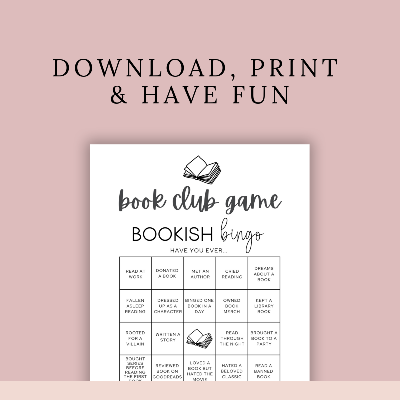 Have You Ever Bingo Game | Book Club Game | Printable Game - Image 6
