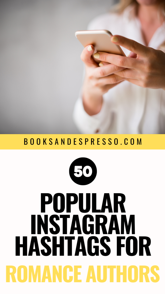 hashtags instagram for romance authors