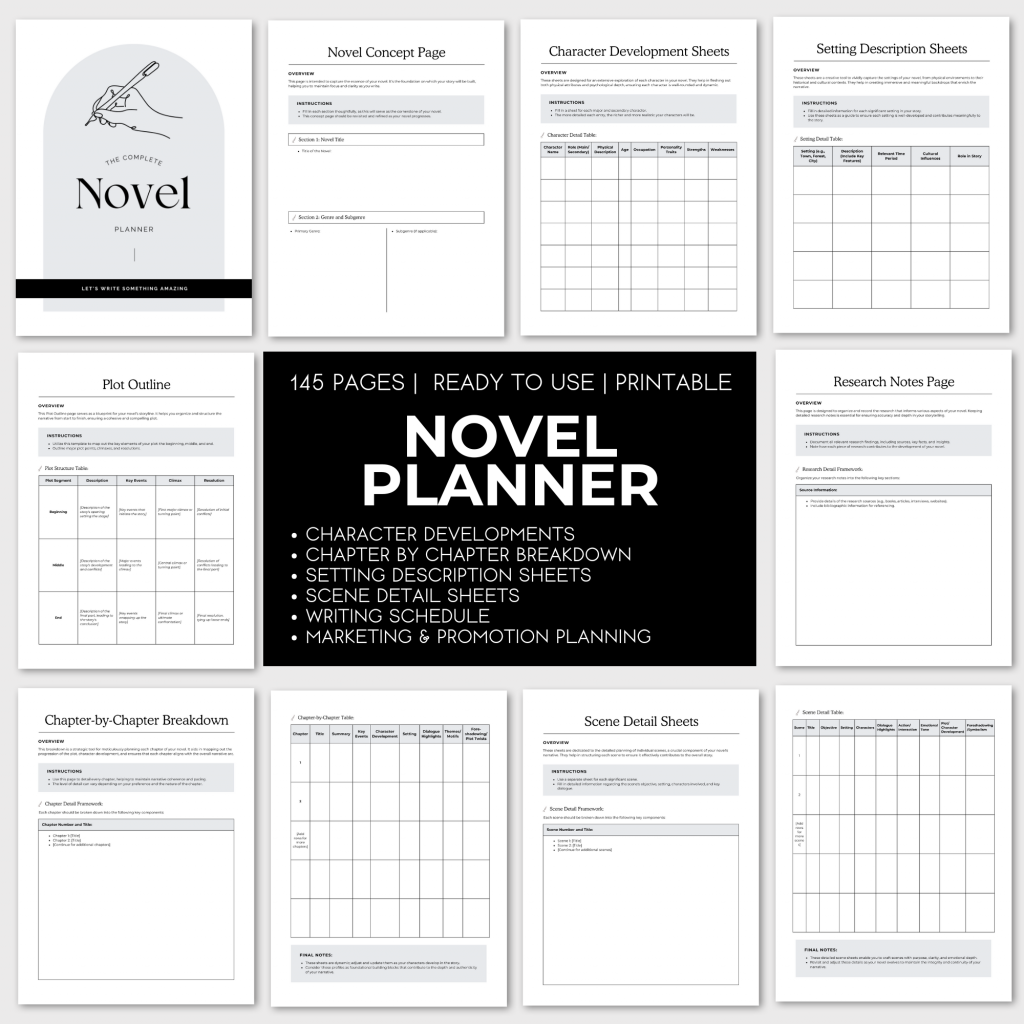 NOVEL PLANNER
