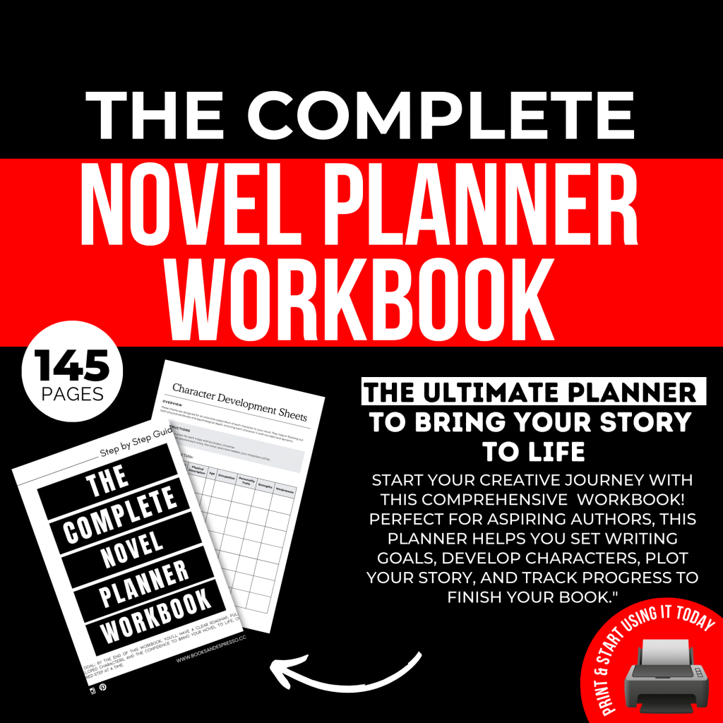 printable NOVEL PLANNER