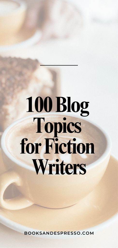 blog topics for authors