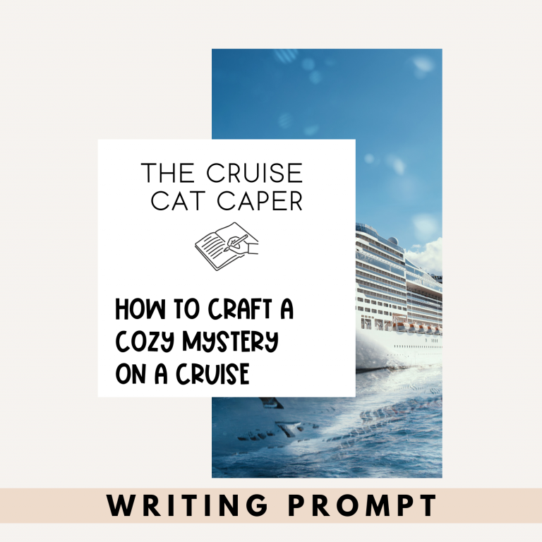 How to craft a Cozy Mystery on a Cruise