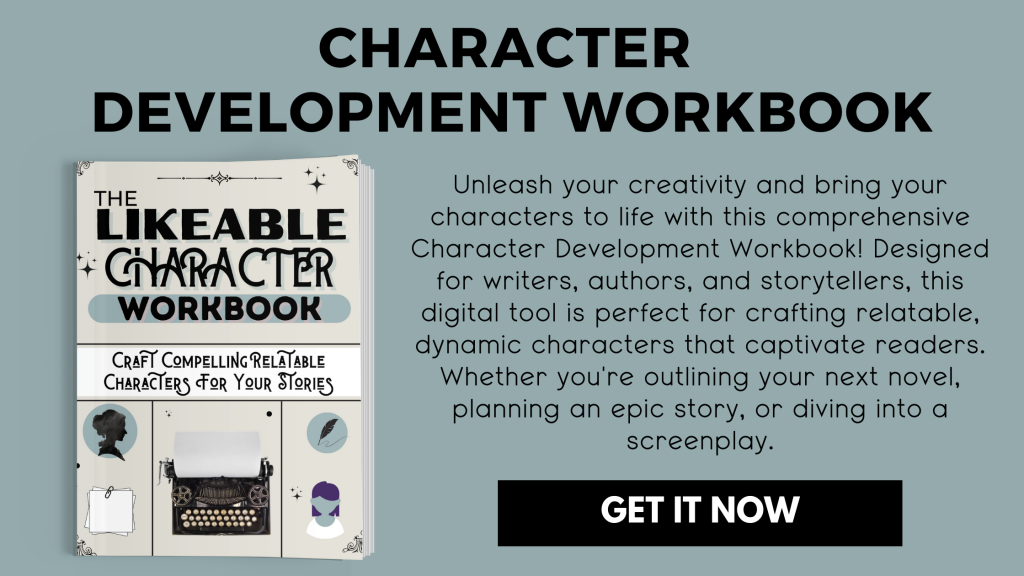 CHARACTER DEVELOPMENT WORKBOOK