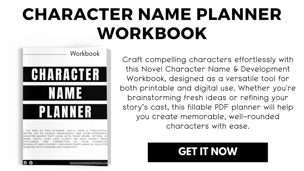 CHARACTER NAME PLANNER