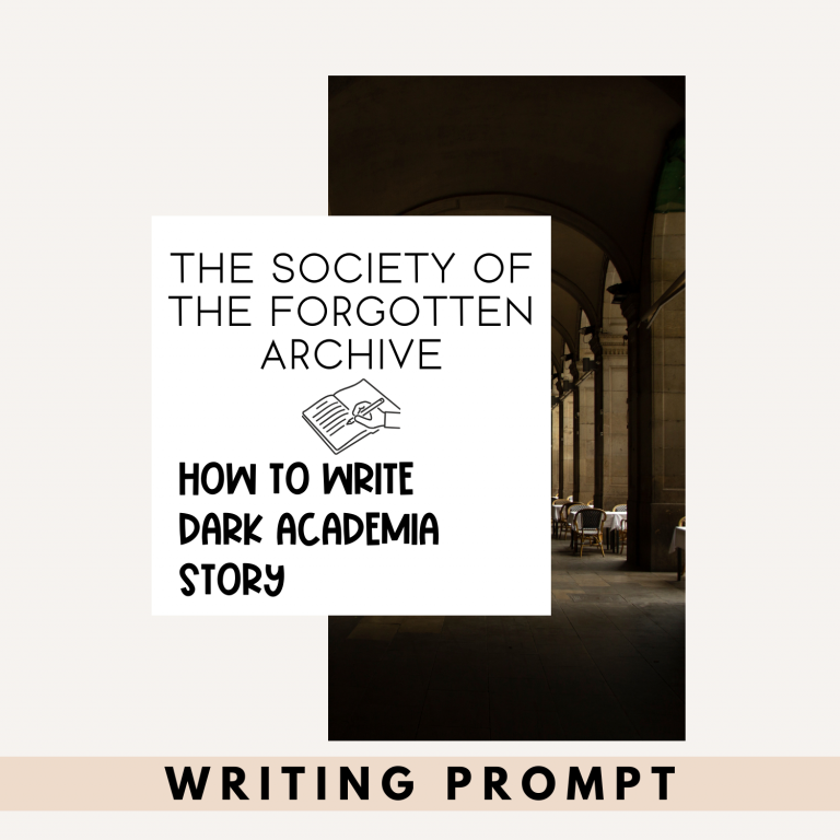 dark academia writing story