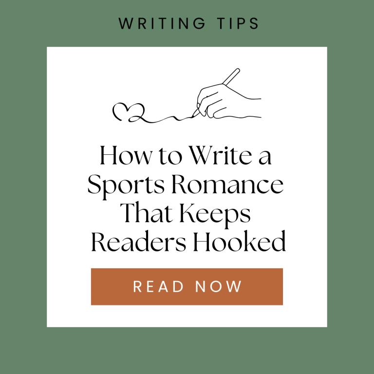 How to Write a Sports Romance That Keeps Readers Hooked