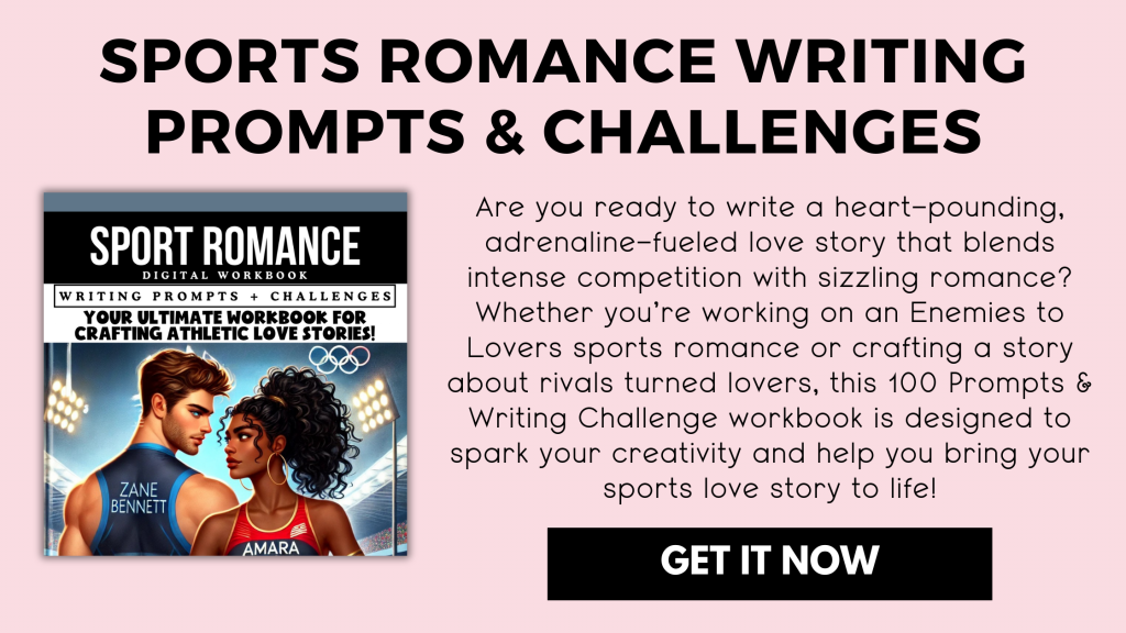 sports romance writing prompts & challenges