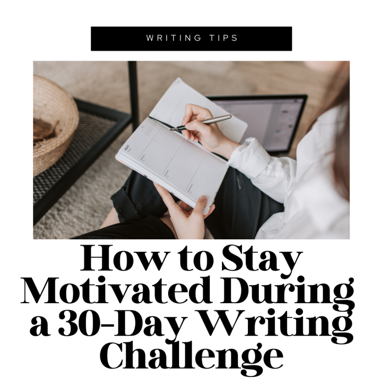 30 day writing challenge