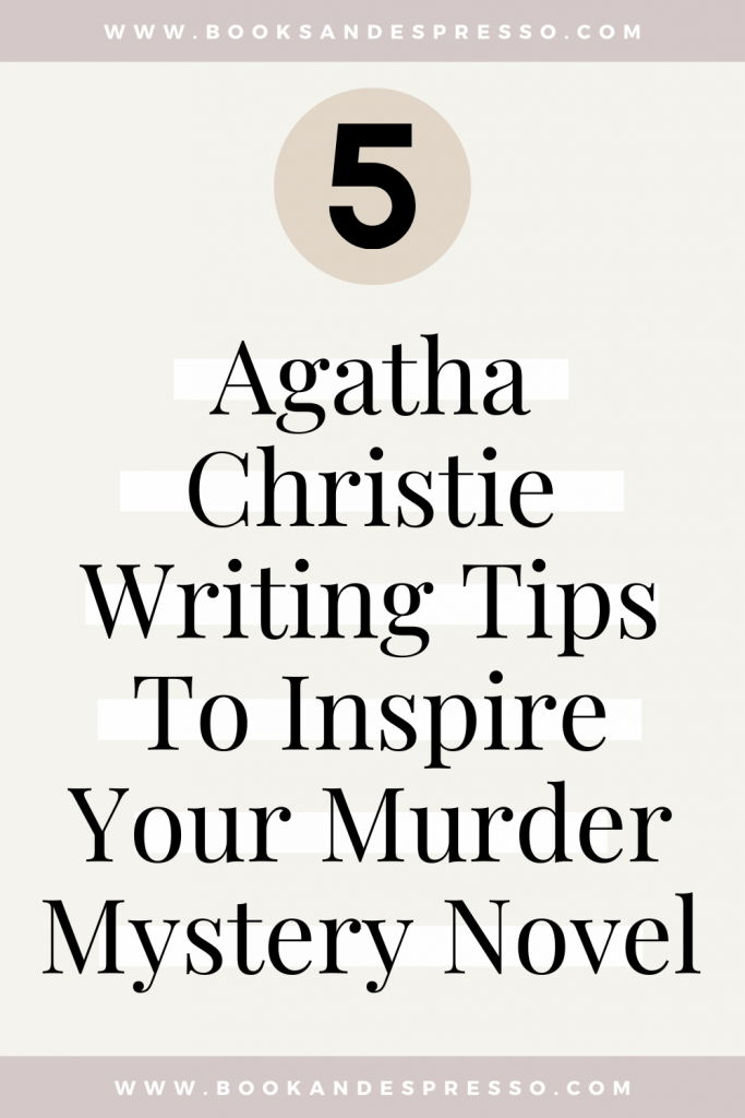 murder mystery novel tips