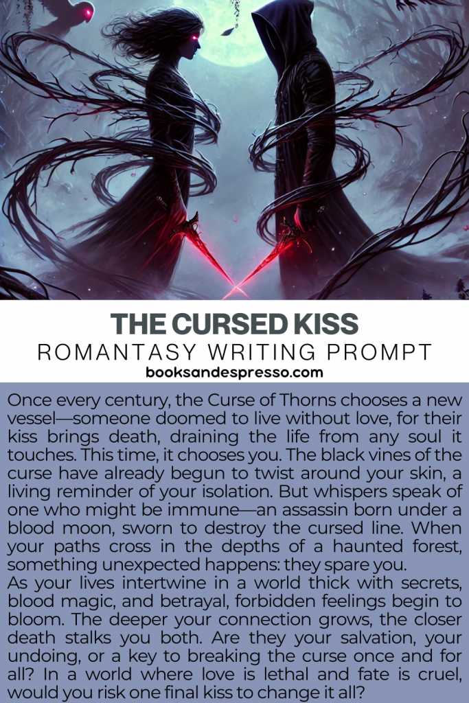 romantasy writing prompt