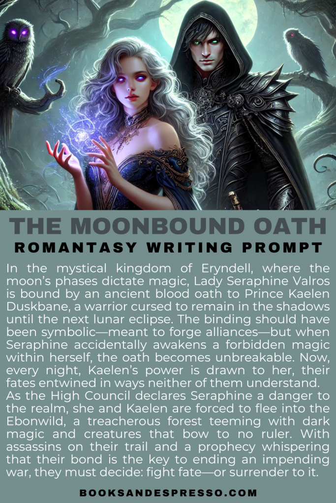 romantasy writing prompt