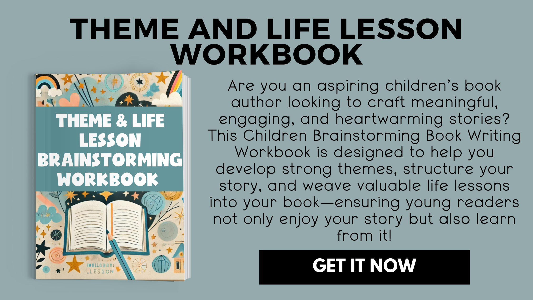 Learn how to write characters that kids love