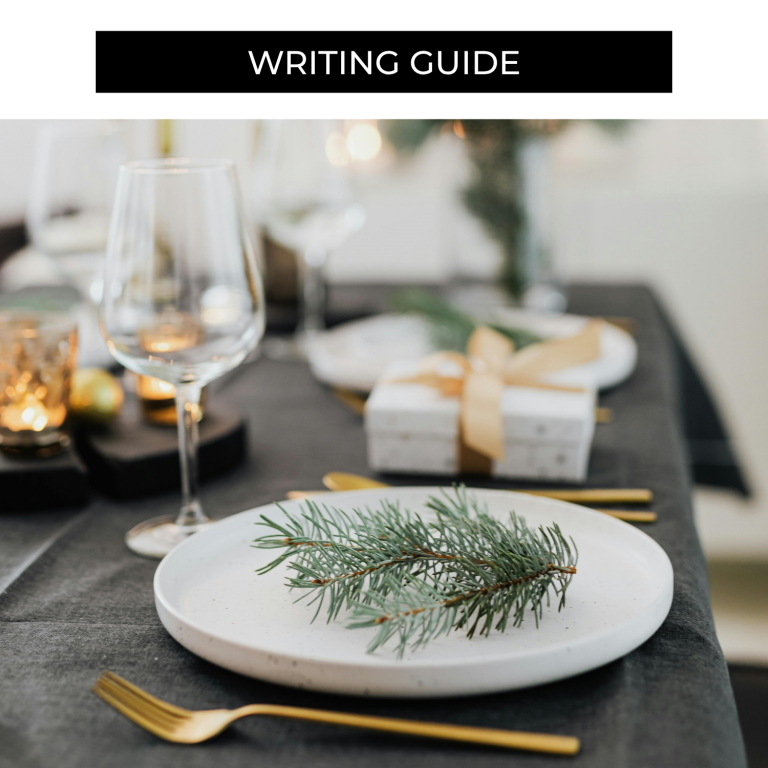 How to Write Tension Like a Pro Using a Christmas Dinner Scene