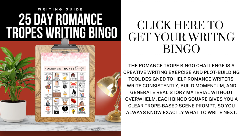 Writer’s Block bingo